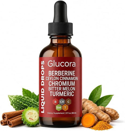 Glucora Berberine | Gotas de Bienestar Metabólico