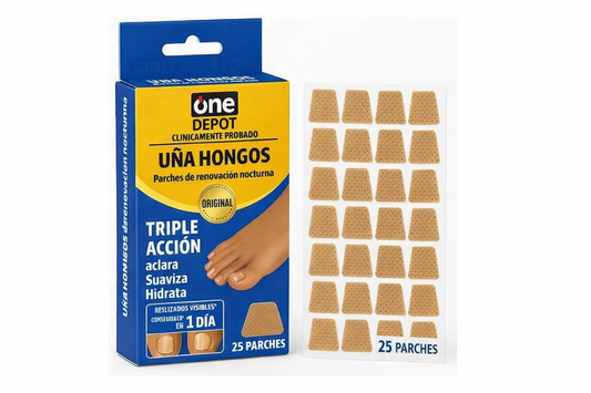 Parches Antihongos para Uñas – Mejora Visiblemente la Salud de tus Uñas Mientras Duermes en 7 días– Tratamiento Fácil, Limpio y Efectivo