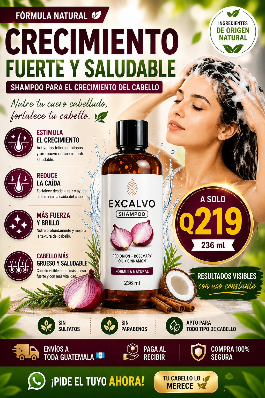 Shampoo excalvo